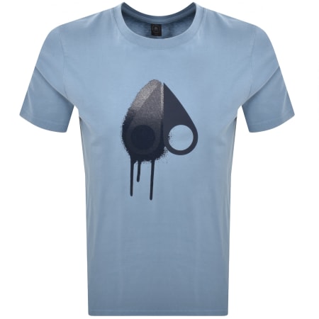 Moose Knuckles Off Island T Shirt Blue | Mainline Menswear